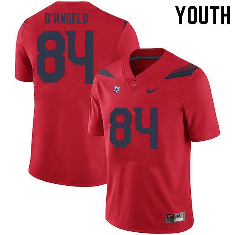 Youth #84 Tristen D'Angelo Arizona Wildcats College Football Jerseys Sale-Red